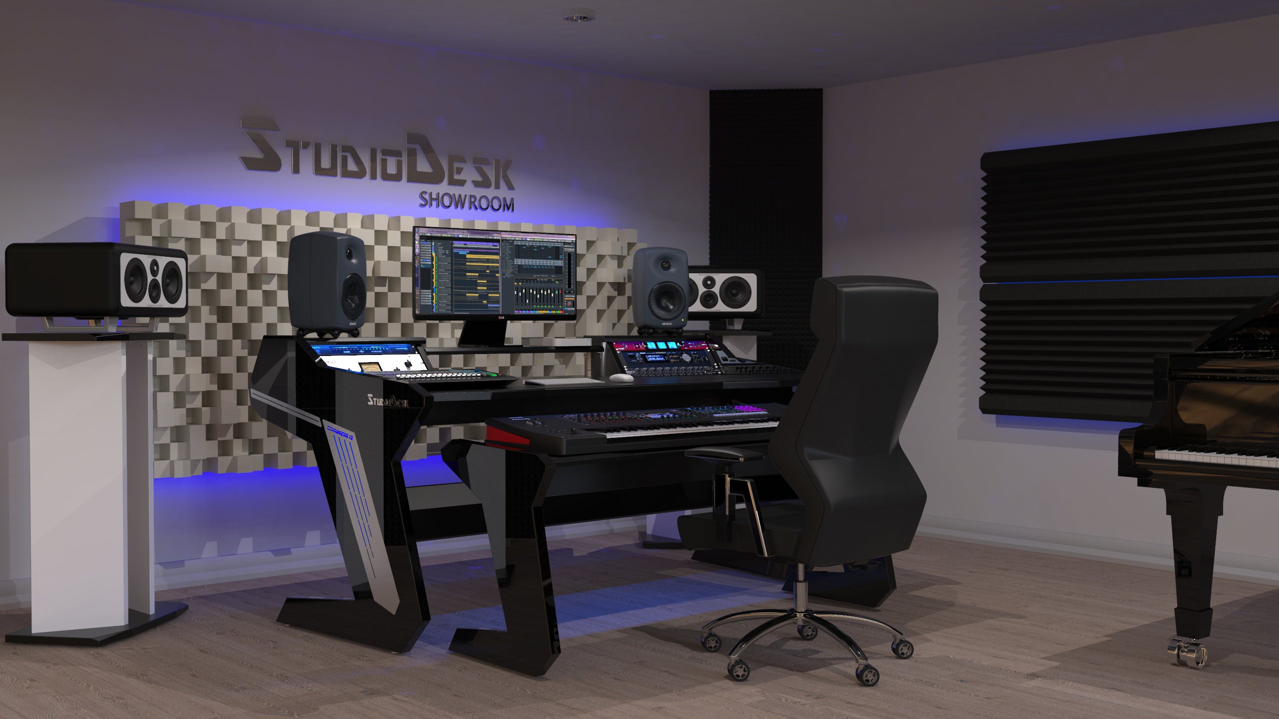 StudioDesk Commander V2 in showroom
