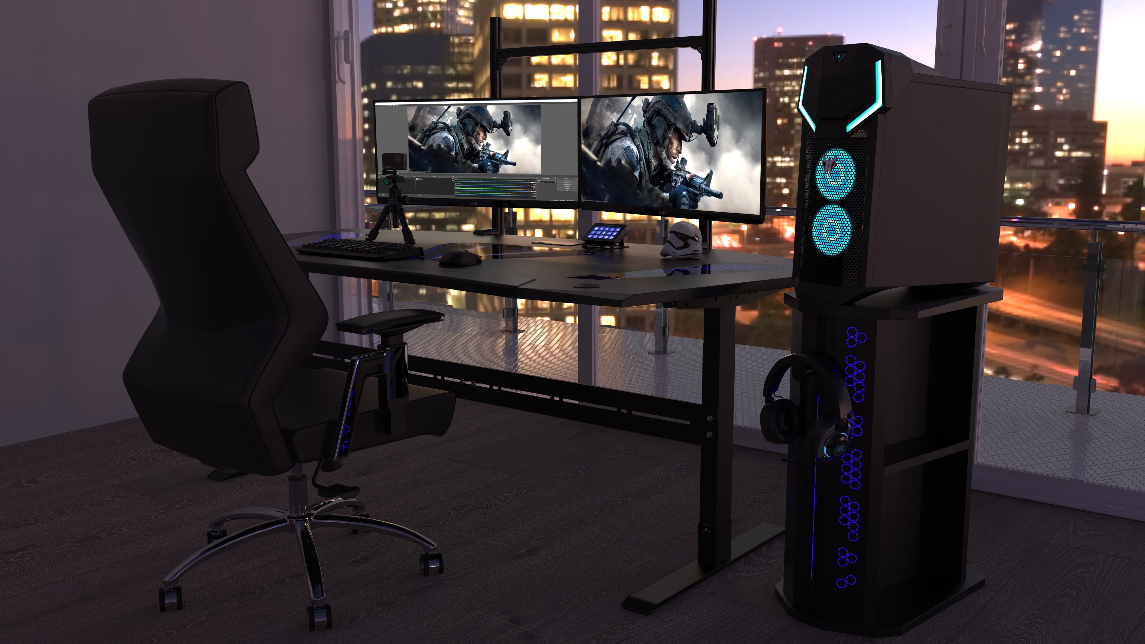 StudioDesk Valor station at home