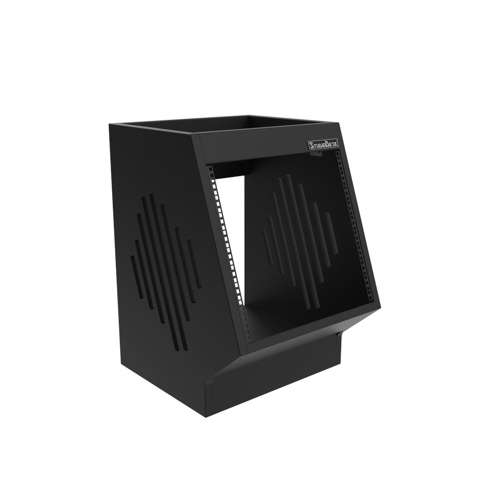 Floor rack cabinet 10U Black – StudioDesk