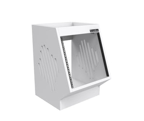 Floor rack cabinet 10U White