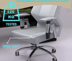 Ergo 2.0 - Ergonomic Studio Chair Grey