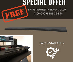 Beat Series BLUE + FREE Black Armrest