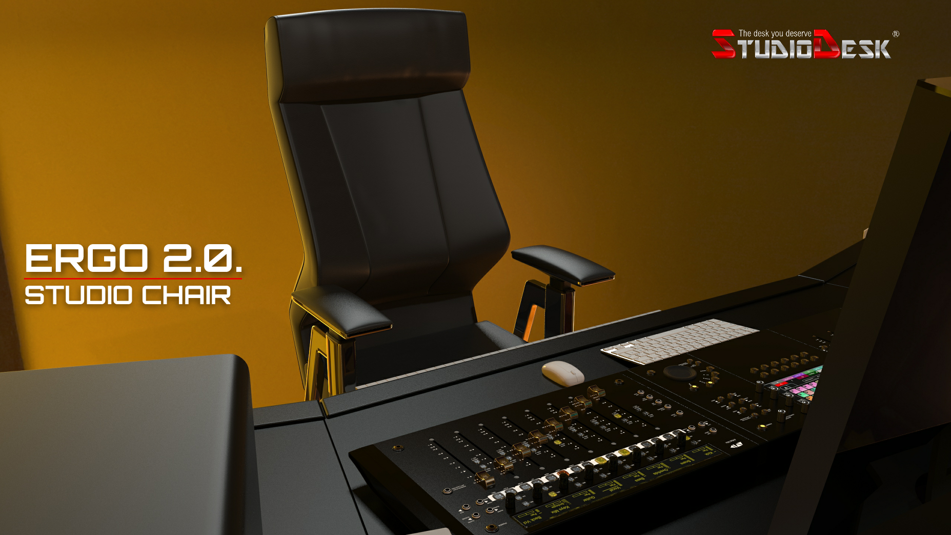 StudioDesk Ergo 2.0 Black