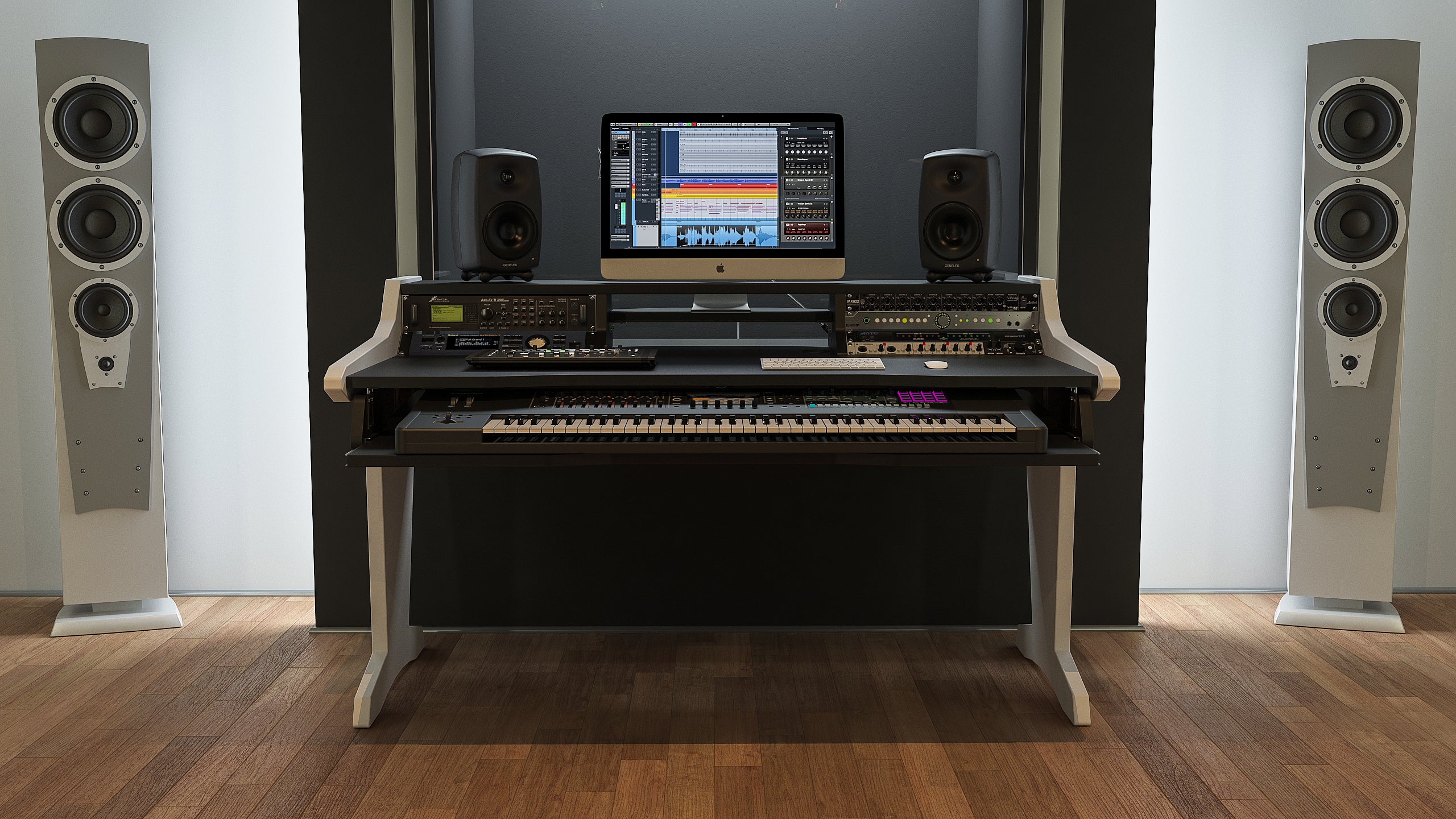 StudioDesk Harmony front view