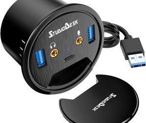 Cable Inlay with USB 3.0 Hub, Mic and Headphone input