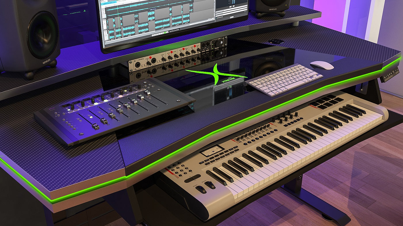 Xtreme desk closeup