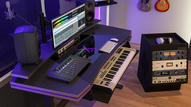 Xtreme desk in studio