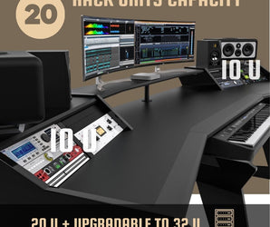 PRO LINE Classic XXL Desk all Black