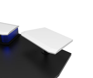 A pair of speaker shelves for ORBIT Series White