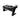 Enterprise Desk With Keyboard Pullout Option All Black