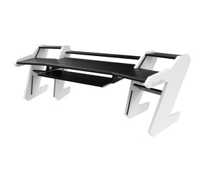 PRO LINE Classic desk Black and Keyboard pull out option - Bundle