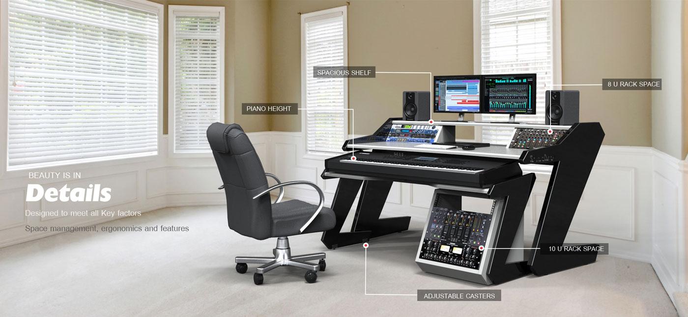 Home Studio Desk Workstation Furniture