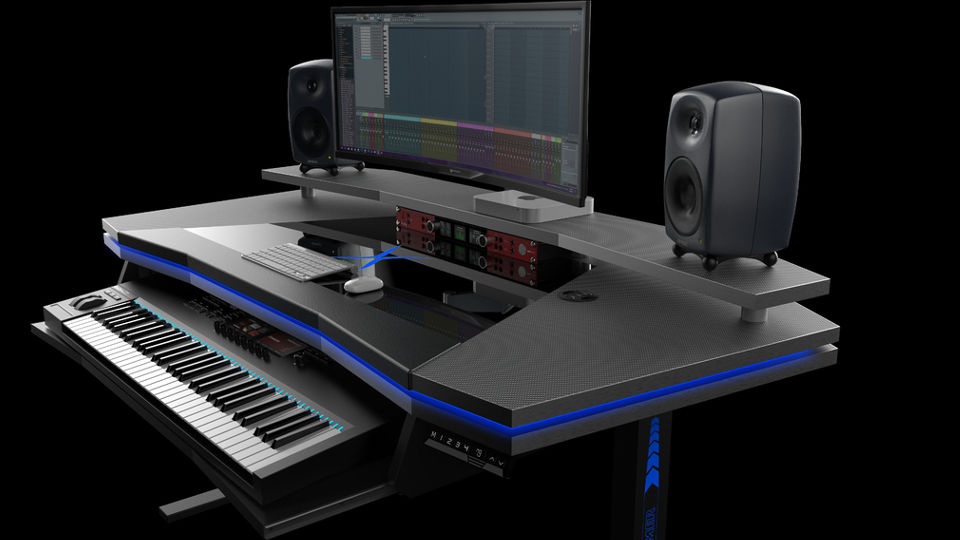 Desk for Recording Music 